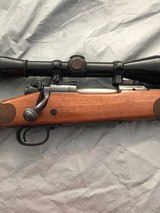 Winchester Featherweight 70 SA (.22-.250, blue, nice wood, Leupold 2.5x10) - 3 of 13