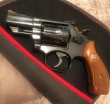 Smith and Wesson 19-3 (snub, blue, p and r) - 1 of 8