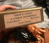 Smith and Wesson K38 Masterpiece (orig. box, numbers matching, gorgeous!) - 5 of 9