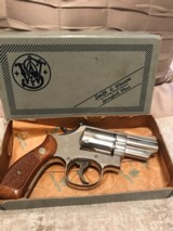 Smith and Wesson 19-4 (nickel, 2 in, box) - 1 of 8