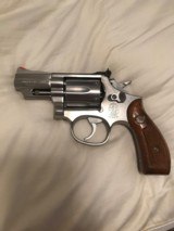 Smith and Wesson 66-3 (2 in, wood grips) - 1 of 5