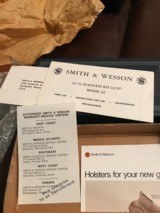 Smith and Wesson 63 (box, papers, tools) - 6 of 7
