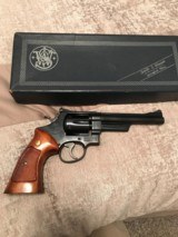 Smith and Wesson 28-2 (6 in, blue, targets) - 2 of 6