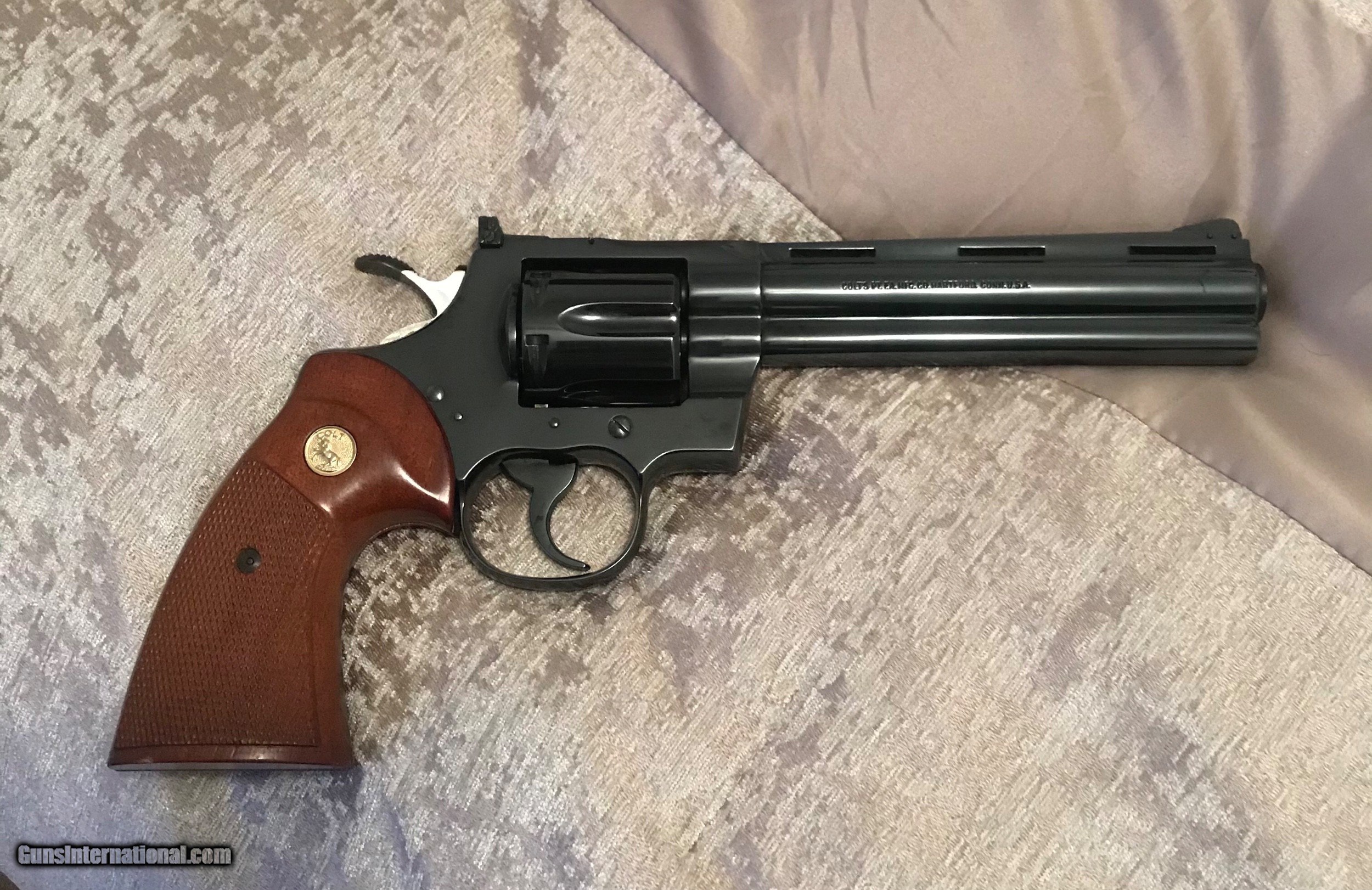 Colt Python (6 in, blue, 1978)