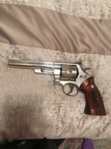 Smith and Wesson 25-5 (6.5 in, nickel, target) - 1 of 5