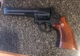 Smith and Wesson 586-1 (6 in, nice grips) - 1 of 6