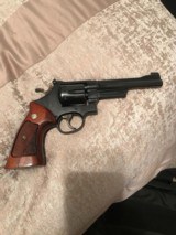 Smith and Wesson 27-2 (6 in, blue, targets) - 2 of 7