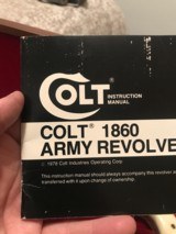 Colt 1860 Army (box and accessories) - 10 of 10