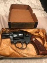 Smith and Wesson 36 (1 7/8ths, blue, box) - 2 of 6
