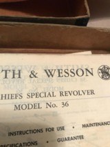 Smith and Wesson 36 (1 7/8ths, blue, box) - 4 of 6