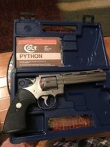 Colt Python (6in, stainless, orig. box) - 2 of 8