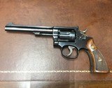 Smith and Wesson Pre 17 (6 in, blue, 1947) - 1 of 9