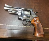 Smith and Wesson 29-2 (4 in, nickel, p and r) - 2 of 2