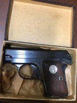 Colt 1908 vest pocket (.25, blue, box) - 1 of 10