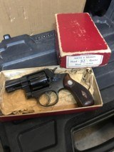 Smith and Wesson Pre-30 (1 7/8th, blue, red box) - 1 of 10