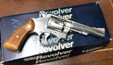 Smith and Wesson 63 (4 in, orig, box, tools) - 1 of 8
