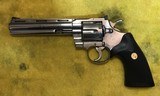 Colt Python (6 in, stainless, 1985) - 1 of 5