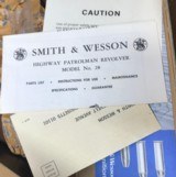 Smith and Wesson 28-2 (4 in, orig box, tools) - 10 of 10