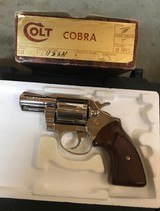 Colt Cobra (nickel, unfired) - 1 of 11