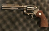 Colt Python (6 in, blue, 1957!) - 1 of 13