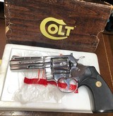 Colt Python (4 in, BSTS, box) - 1 of 10