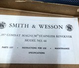 Smith and Wesson 66 (ss sights, 4 in, box) - 6 of 7