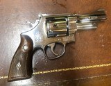 Smith and Wesson 28-2 (s prefix, nickel) - 2 of 7