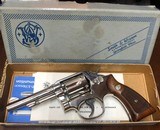 Smith and Wesson 10-7 (4 in, nick, box) - 1 of 8