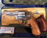 Smith and Wesson 21-4 (4 in, nickel, rare!) - 1 of 7