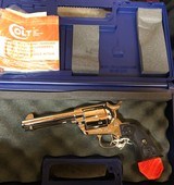 Colt SAA (4 3/4, nickel, box) - 1 of 9