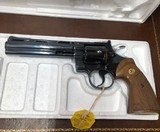 Colt Python (6 in, blue, orig. box) - 1 of 8
