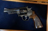 Smith and Wesson 29-10 (4 inch, engraved, box) - 1 of 8