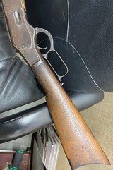 Winchester 1873 (24 inch barrel, blue, 38 wcf) - 8 of 12
