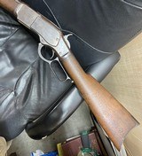 Winchester 1873 (24 inch barrel, blue, 38 wcf) - 10 of 12