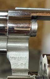 Smith and Wesson 17-6 (6 in, nickel, 1 of 500) - 5 of 9