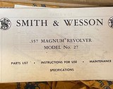 Smith and Wesson 27-2 (3 1/2 in, S prefix) - 7 of 8