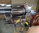 Colt Python (4 in, nickel, 1980) - 7 of 9