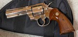 Colt Python (4 in, nickel, 1980) - 1 of 9