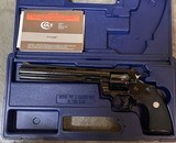 Colt Python (8 in, near mint, box) - 1 of 9
