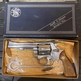 Smith and Wesson 63 (4 in, targets, box) - 1 of 9