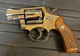 Smith and Wesson 10-7 ( snub, nickel) - 1 of 8
