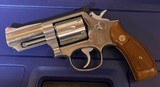 Smith and Wesson 66-2 (3 in, wood grips) - 1 of 6