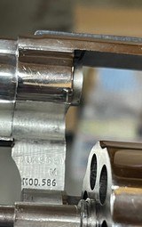Smith and Wesson 586 (no dash, nickel) - 5 of 8