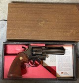 Colt Python (4 in, blue, box) - 2 of 10