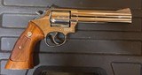 Smith and Wesson 586-2 (6 in, nickel) - 2 of 7