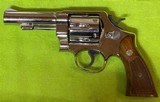 Smith and Wesson 58 (4 in, nickel) - 1 of 7