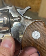 Colt Officers Model Target (22LR, nickel, 1948) - 8 of 9