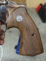 Colt Officers Model Target (22LR, nickel, 1948) - 7 of 9