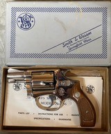 Smith and Wesson 36 (1 7/8ths, nickel, box) - 1 of 8