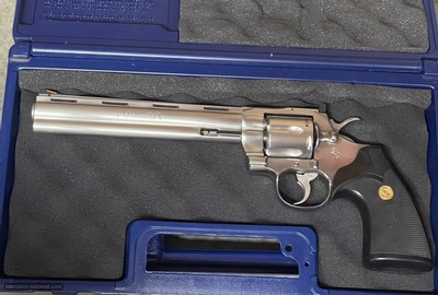 Colt Python (8 in, stainless)